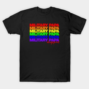 Military Papa Pride T-Shirt